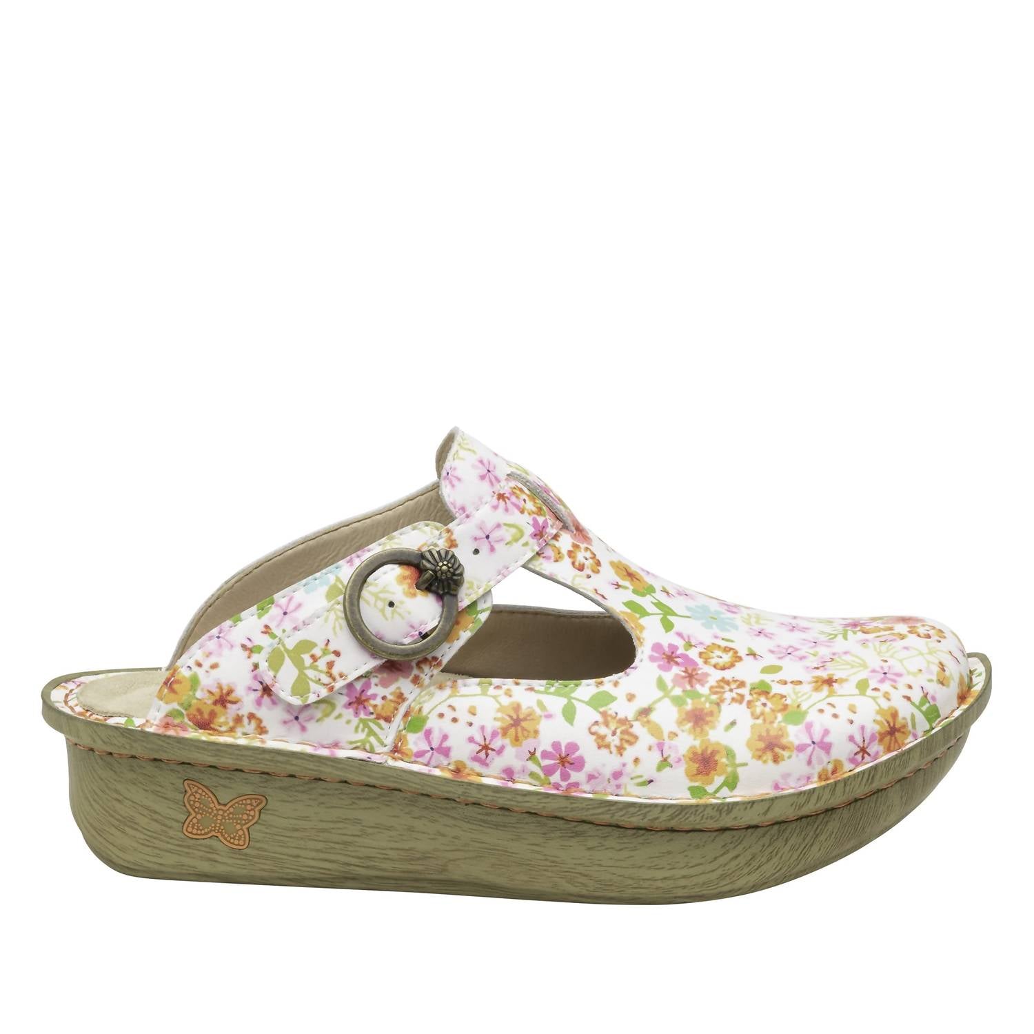 Alegria Women's Classic Prime Sandal in floral - women's sandal - detail view