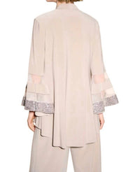 Joseph Ribkoff - Flared Top with Mesh Inserts