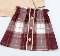 Okie + Lou - Girls Sweater Weather Skirt Set