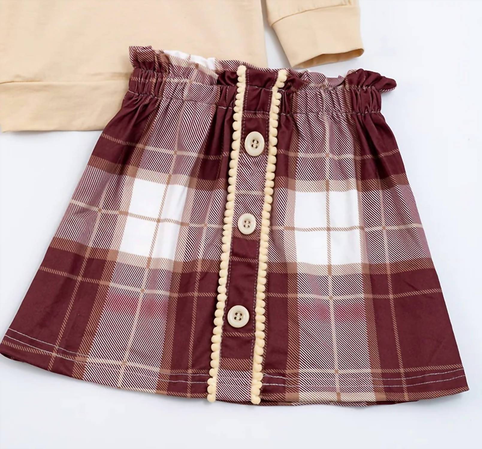Okie + Lou - Girls Sweater Weather Skirt Set