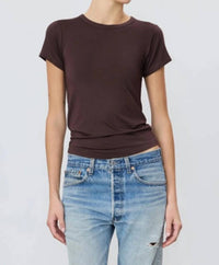 Eterne - Fitted Crewneck Short Sleeve T-shirt
