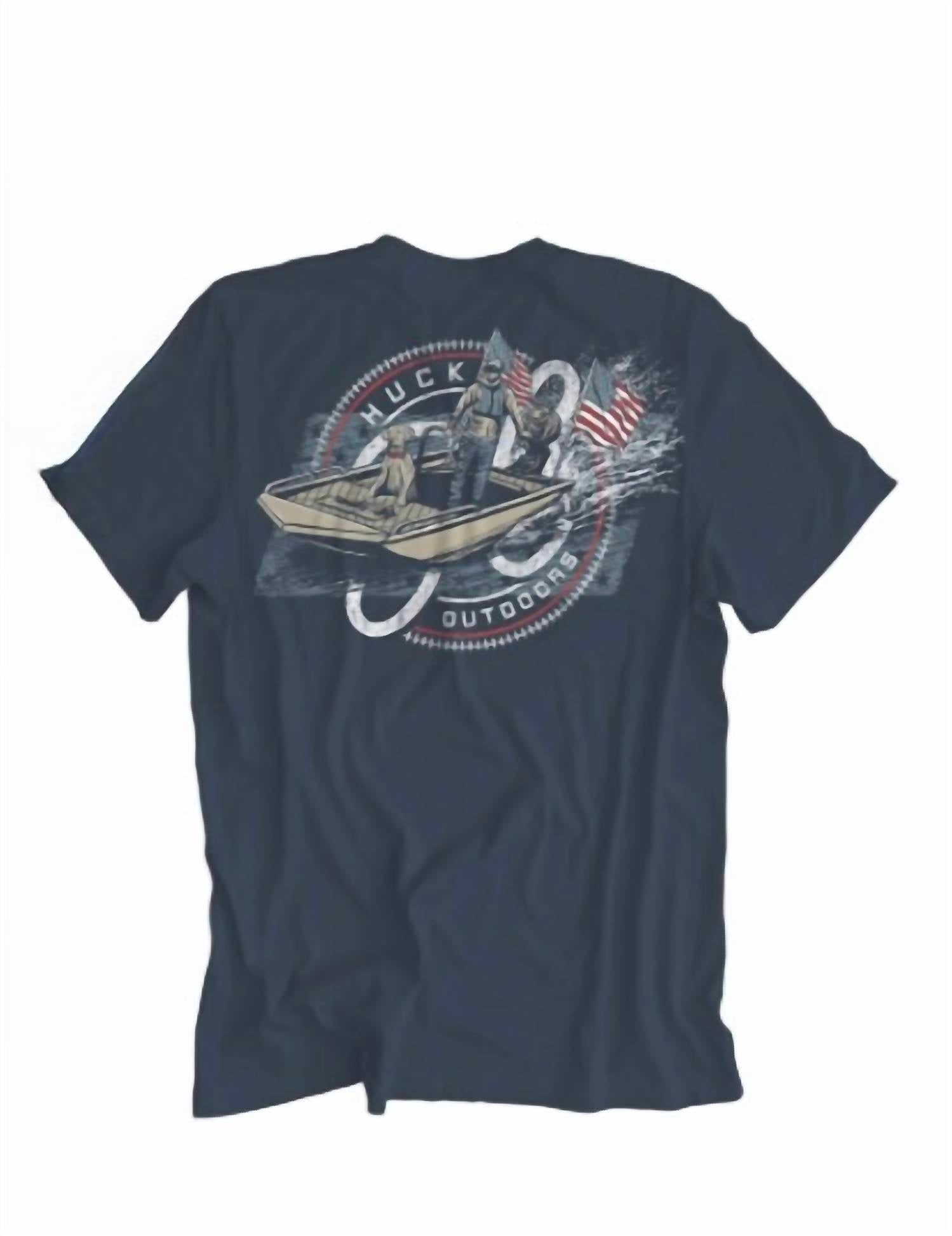 Huck Outdoors - Men's Full Throttle And Freedom Tee