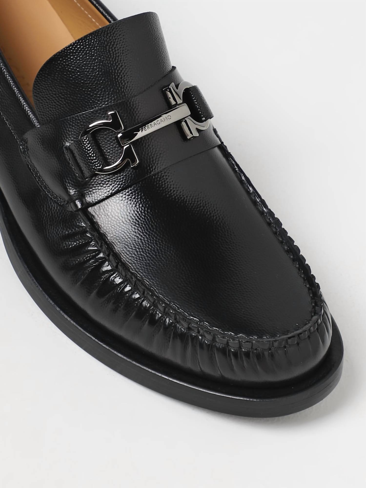 Salvatore Ferragamo - Men's Leather Moccasin Shoes