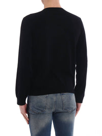 Valentino - Vltn Intarsia Wool Cashmere Sweater