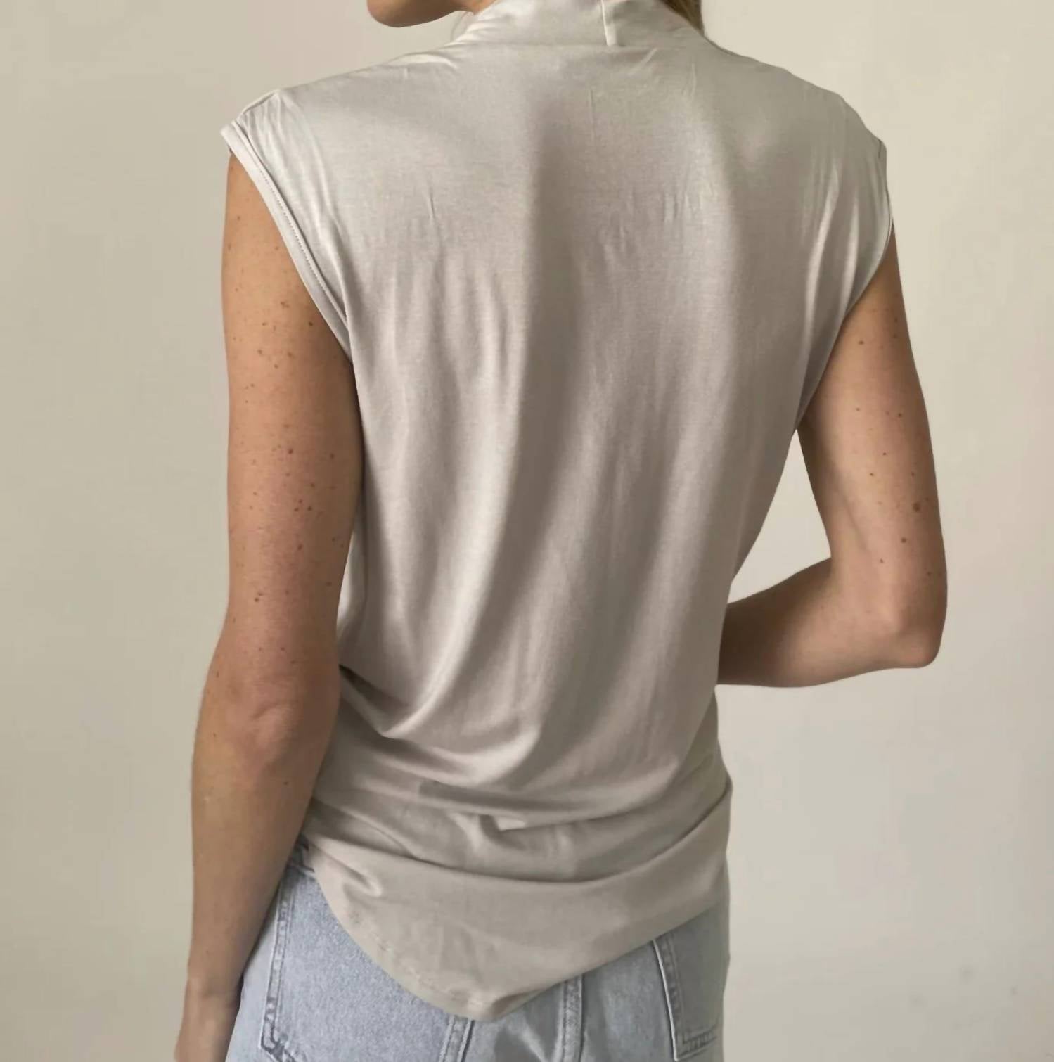 Six/Fifty - Dylan Cowl Neck Tee