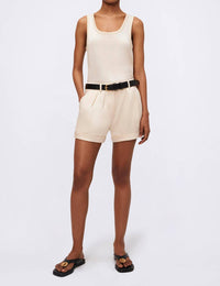 Jonathan Simkhai - Devan Pleated Shorts