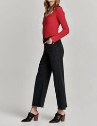 Another Love - Blakeley Sweetheart Neck Rib Top