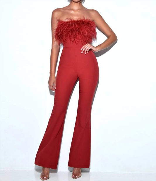 Feather Jumpsuit