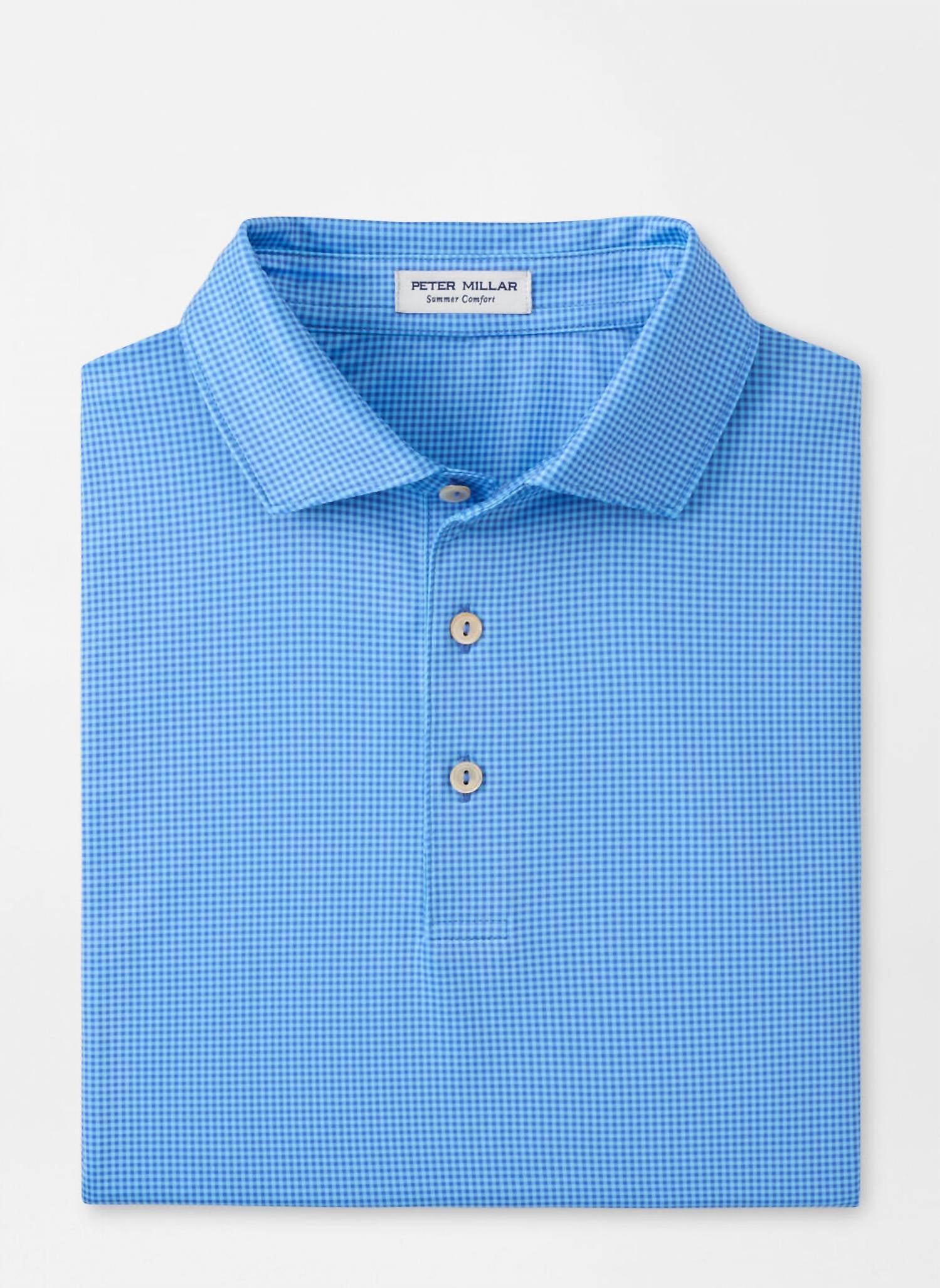 Peter Millar - Gingham Performance Jersey Polo
