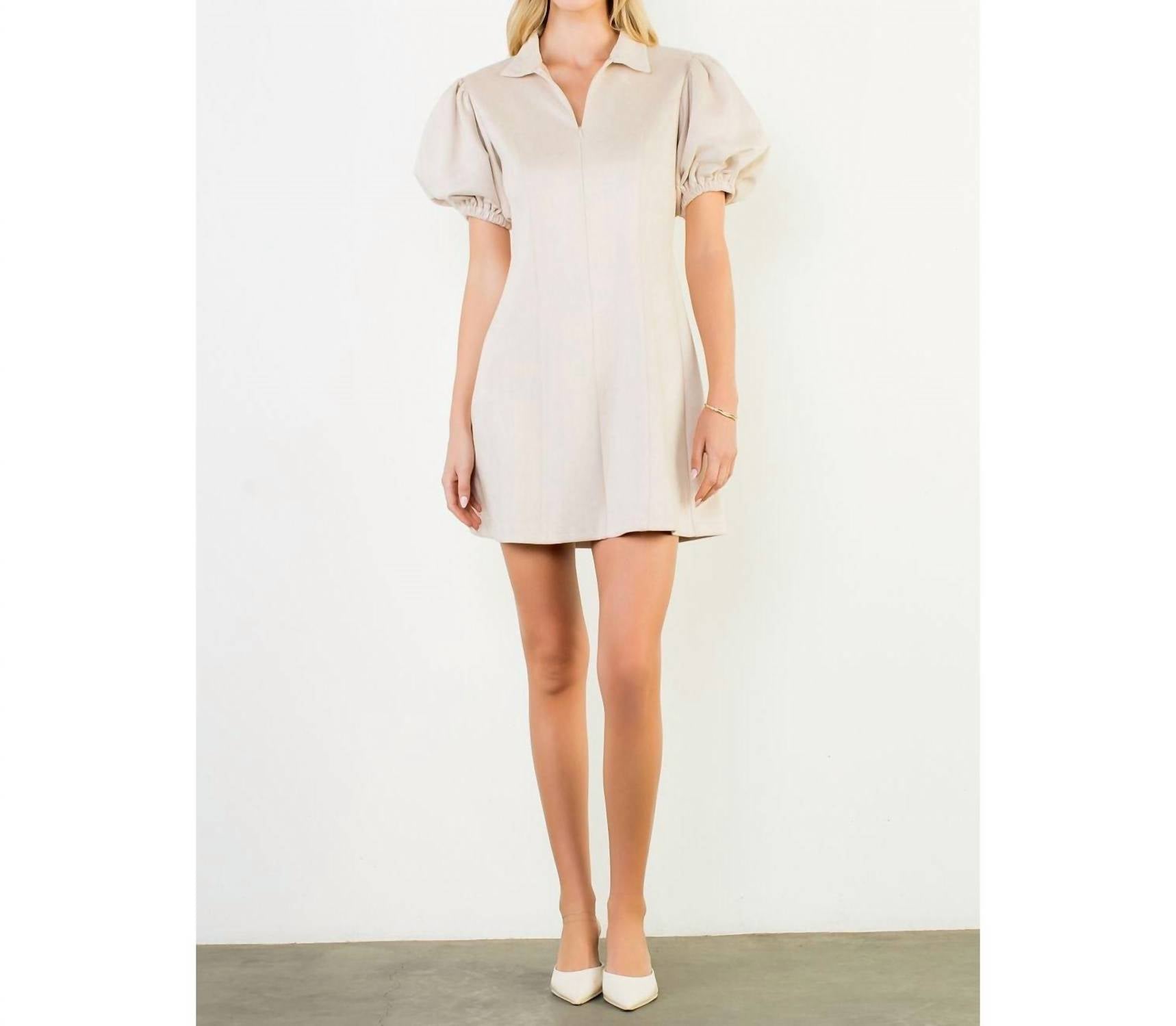 Thml - Julia Suede Mini Dress