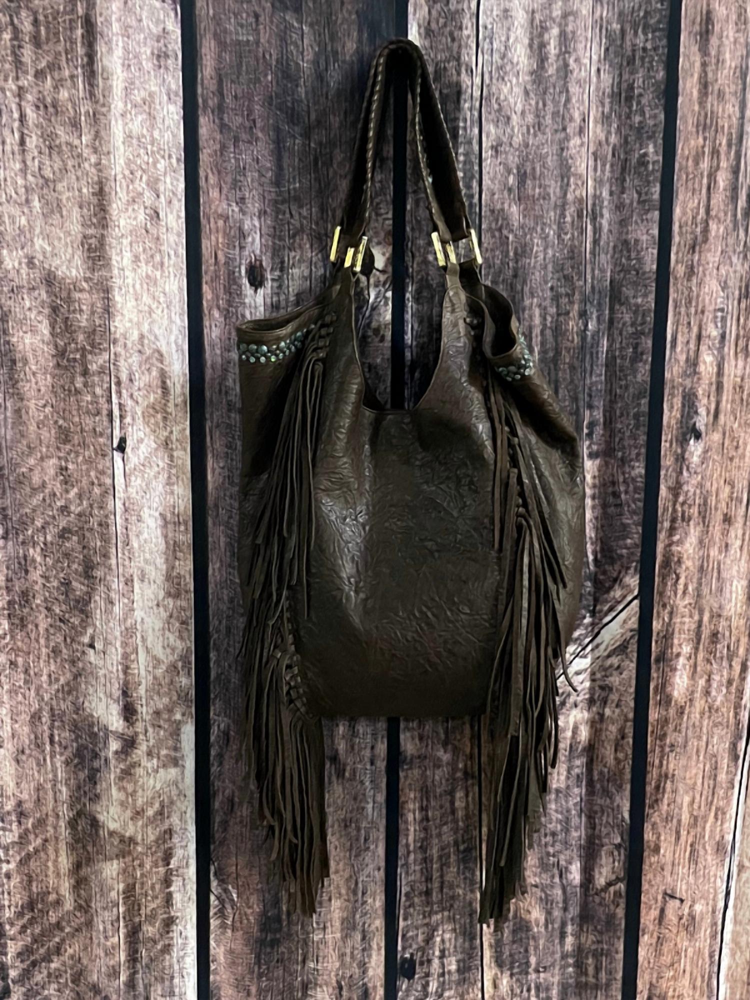Kippys - Leather Embellished Shoulder Bag