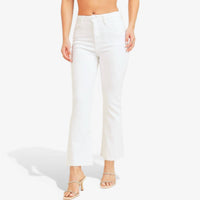Just Black Denim - Tonal Crop Flares Pants