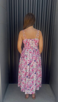 In February - Floral Midi Dress