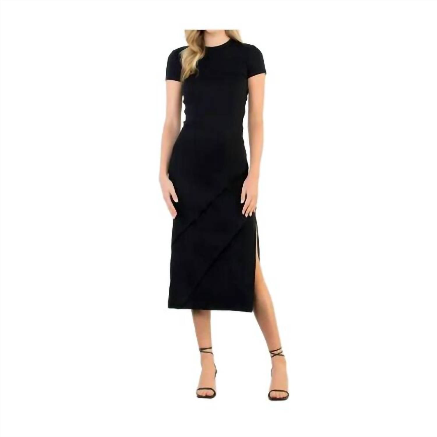 Thml - Long Suede Slit Midi Skirt