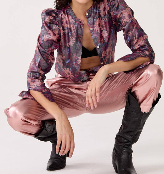 Lanhtropy - Women's Lilium Metallic Shirt