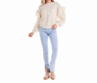 Mudpie - Willow Ruffle Sweater