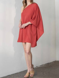 Reverof - One Shoulder Dress