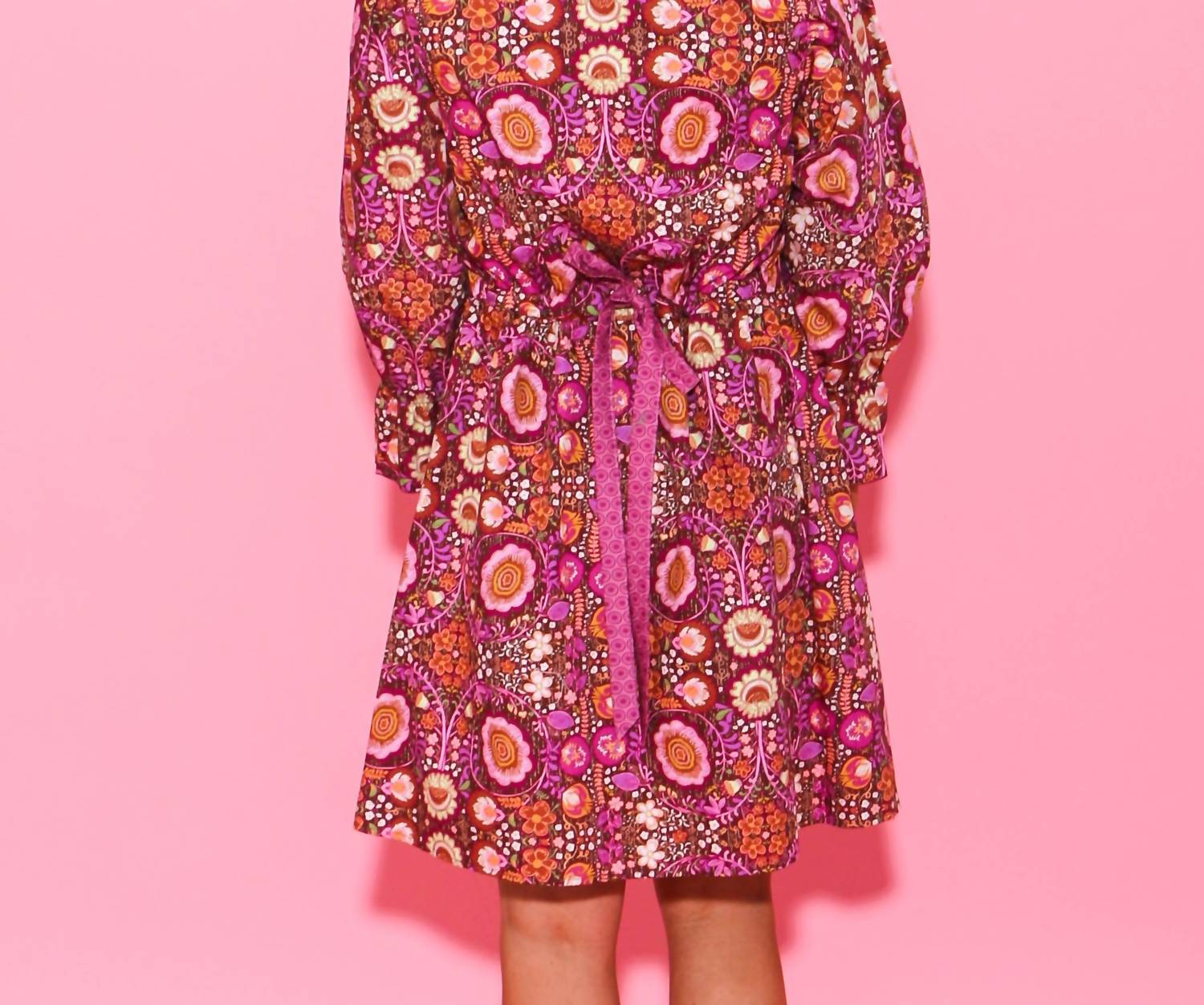 Ivy Jane - Back Tie Long Sleeve Dress