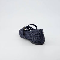 Cushionaire - Women’s Weston Hand Woven Dressy Ballet Flats