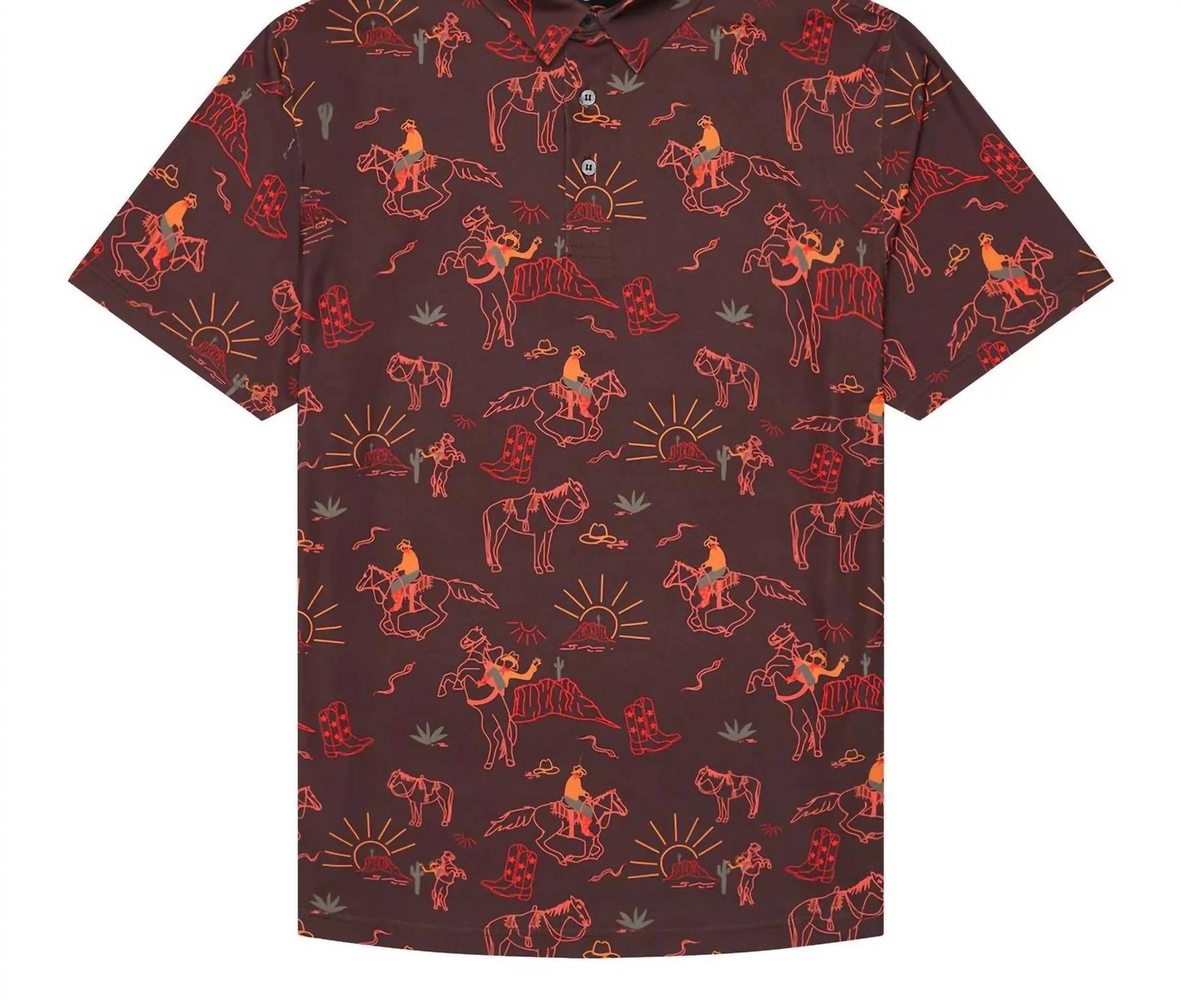 Raised By Coyotes - Red Rock Rider Polo