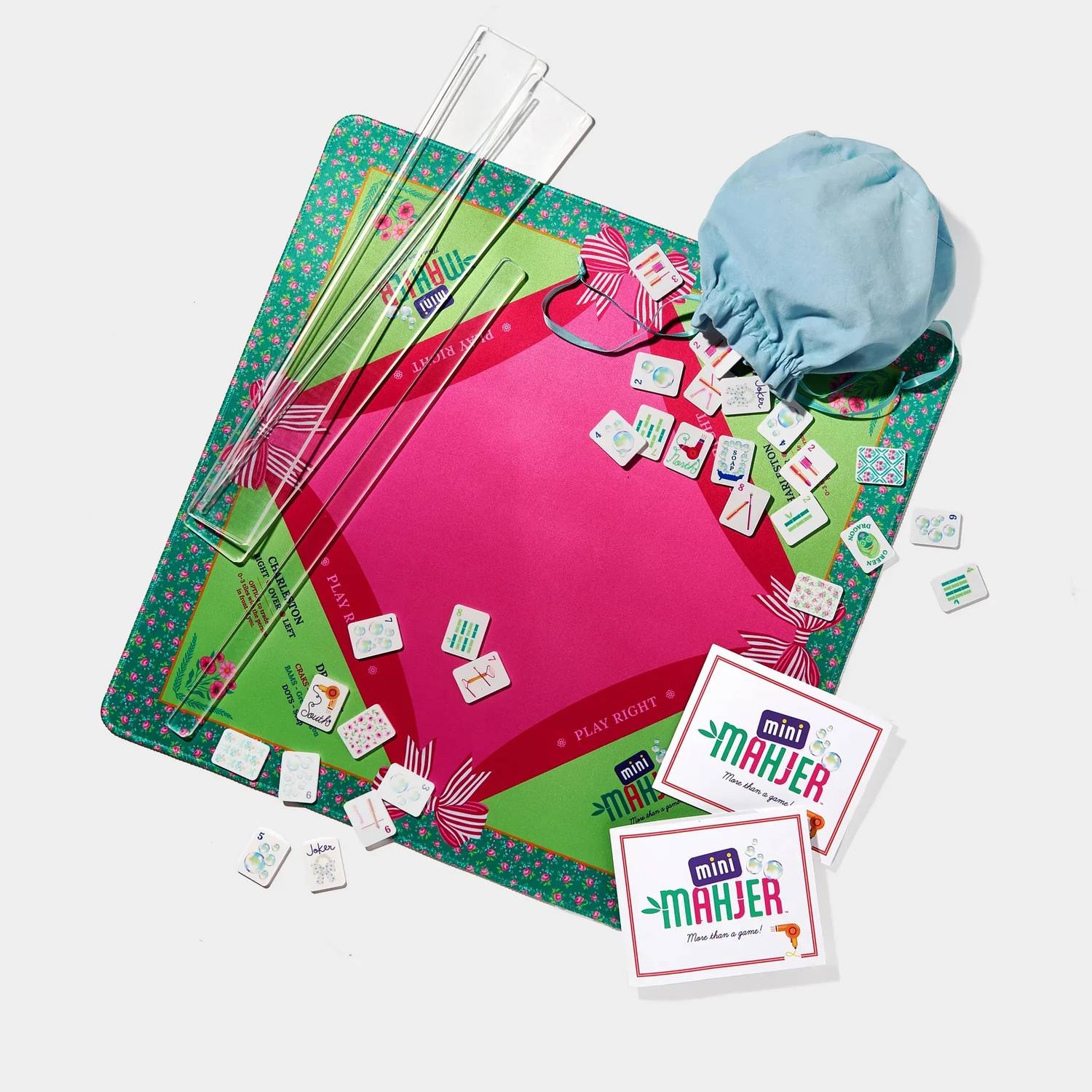 Mini Mahjer - Bubbles & Bows Complete Game Set