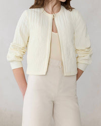SOIA&KYO Reita Jacket in natural - women's jacket - alternate view