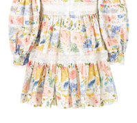 Marlo - Girls Lina Embroidered Mini Dress