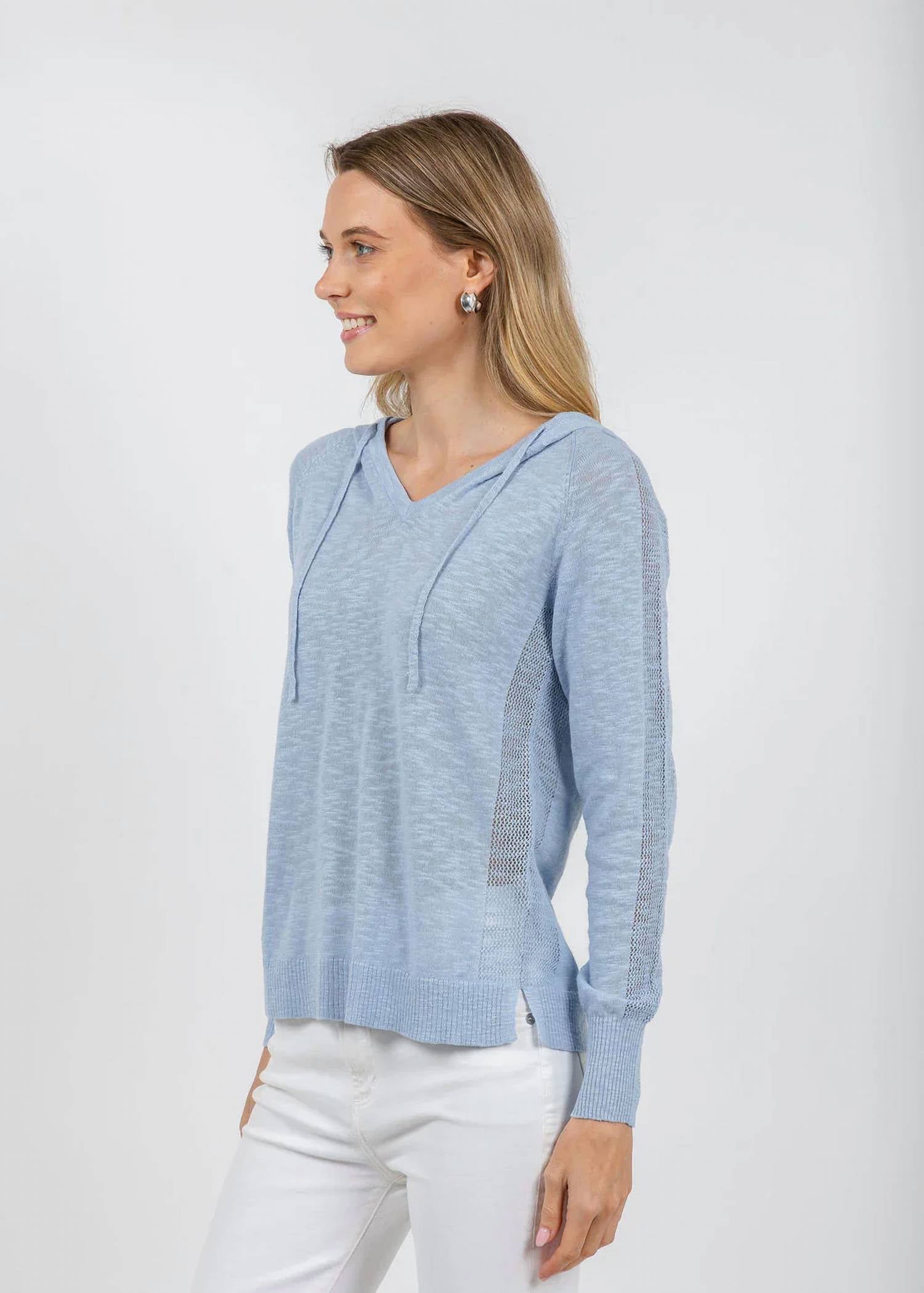 Elliott Lauren - Boardwalk Hoodie With Mesh Details