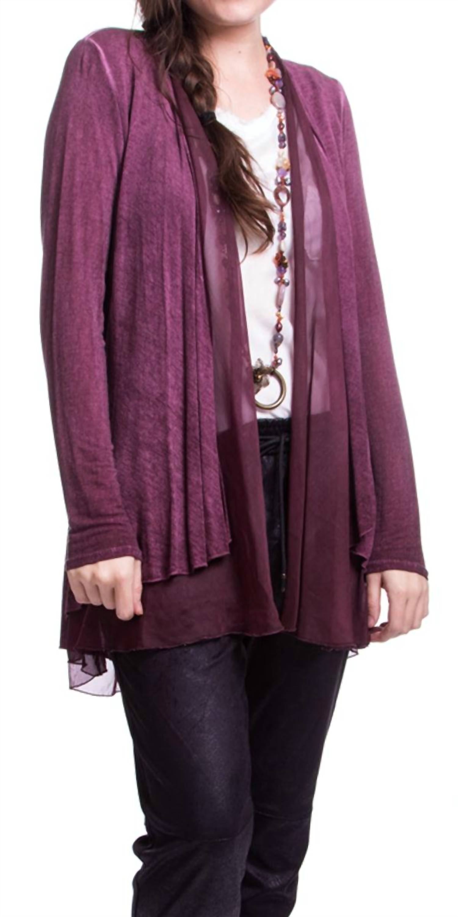 Gigi Moda - Pia Open Front Cardigan