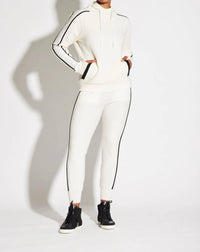 Circular Path - Double Stripe Pullover Hoodie