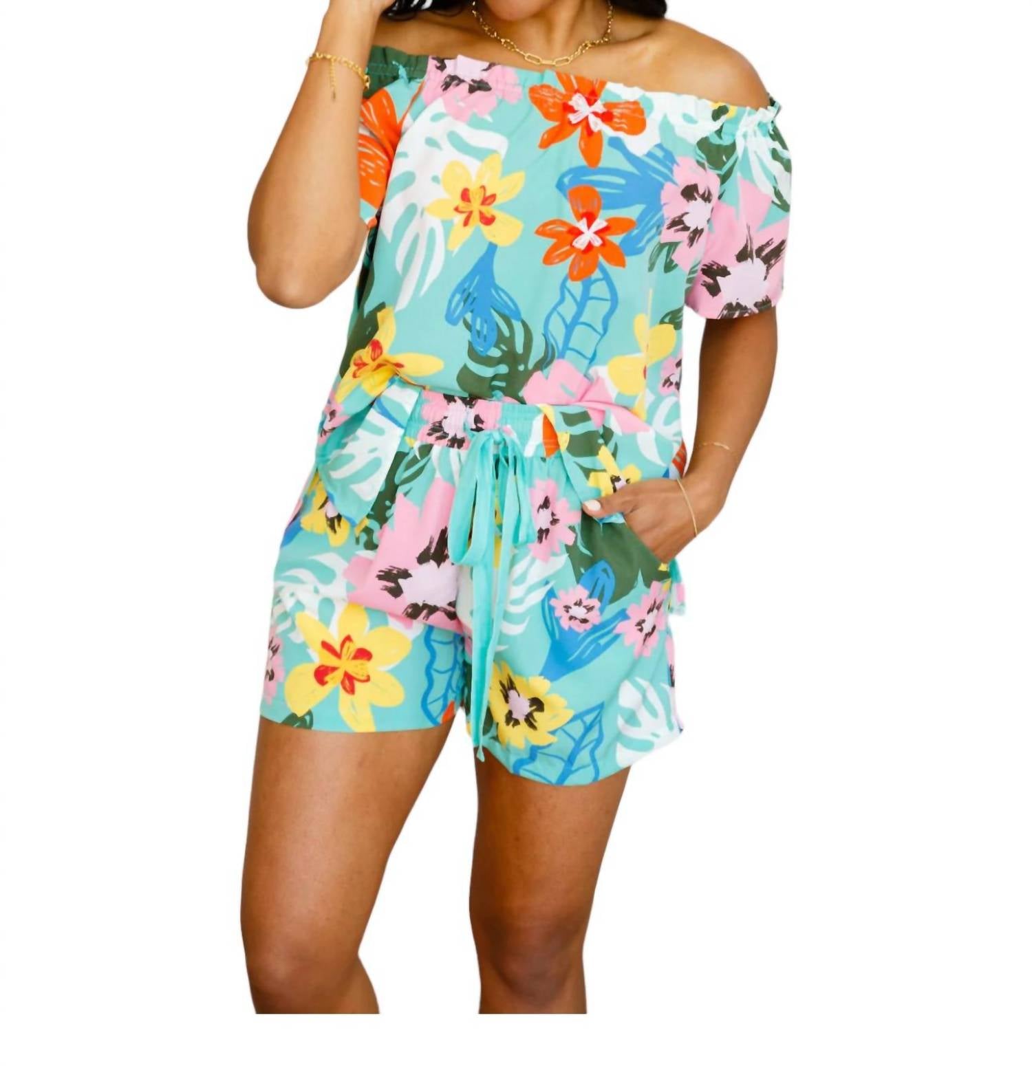 Cotton Bleu - Hawaii's Finest Floral Top