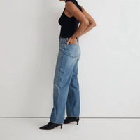 Madewell - Curvy Baggy Straight Jeans