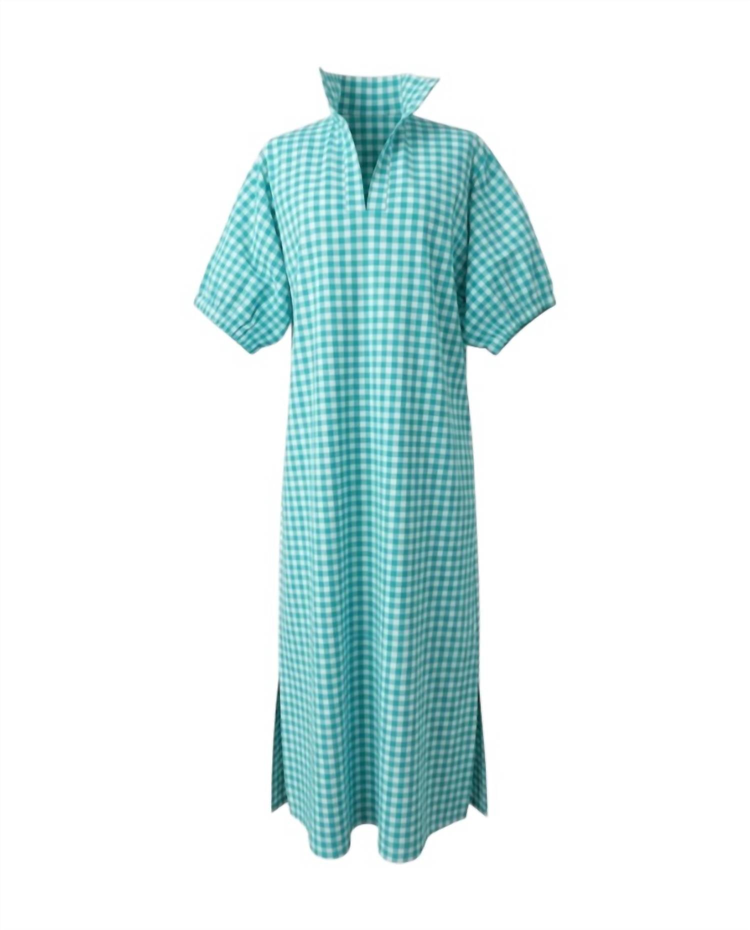 Adrienne - Women's Blakely Seer Gingham Dress