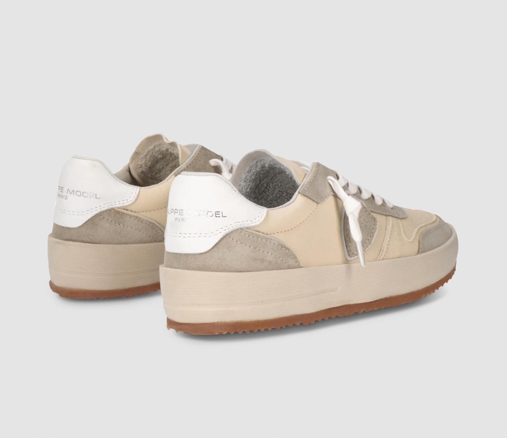 Philippe Model - Woman's Nice Low Milk Sneakers