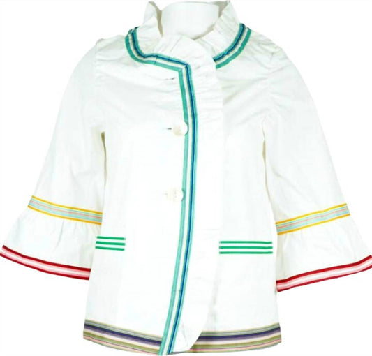 La Plage - Women's Ruffle Jacket