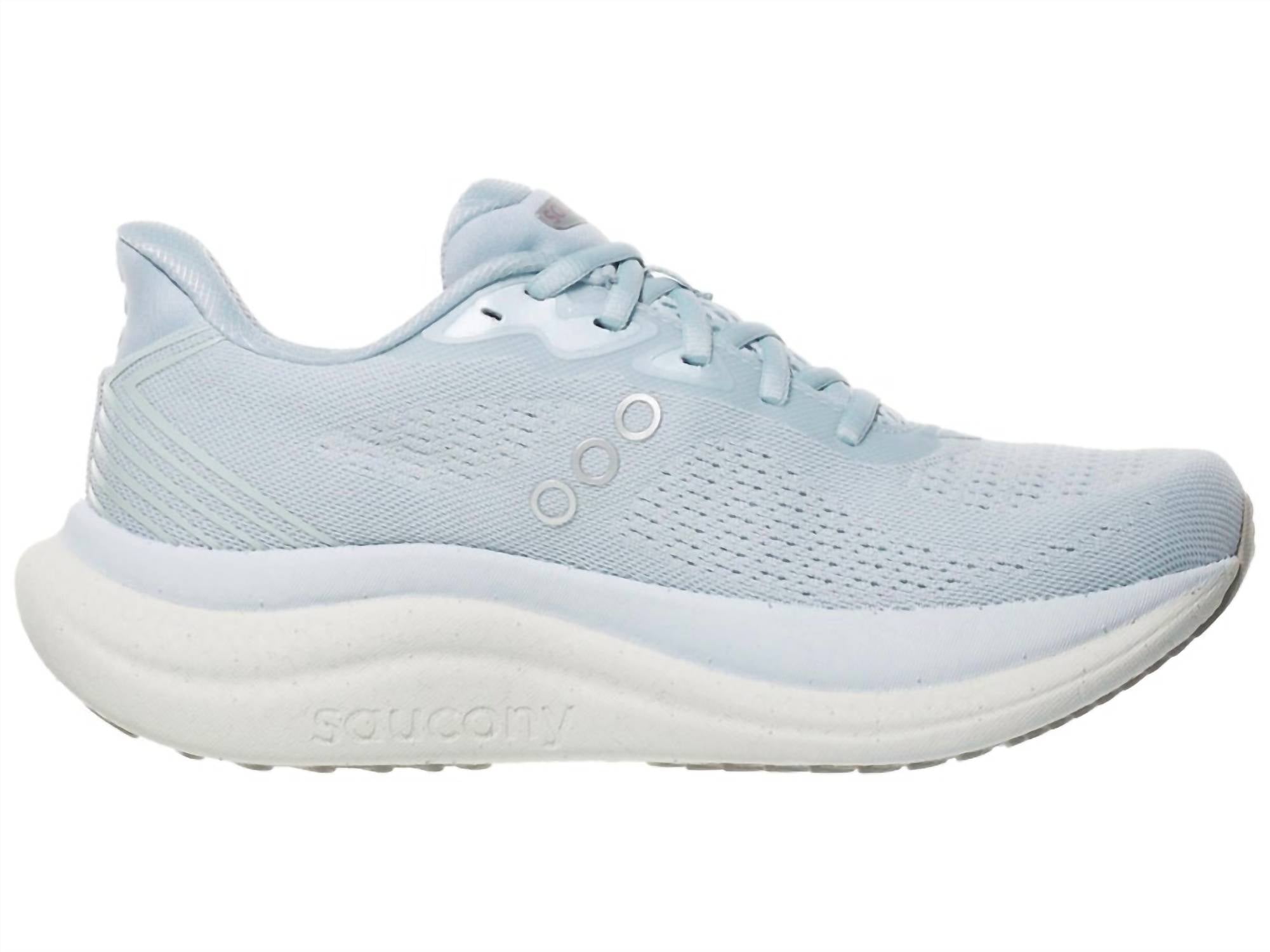 SAUCONY Women's Triumph 23 Sneaker in vapor arctic - women's sneaker - alternate view