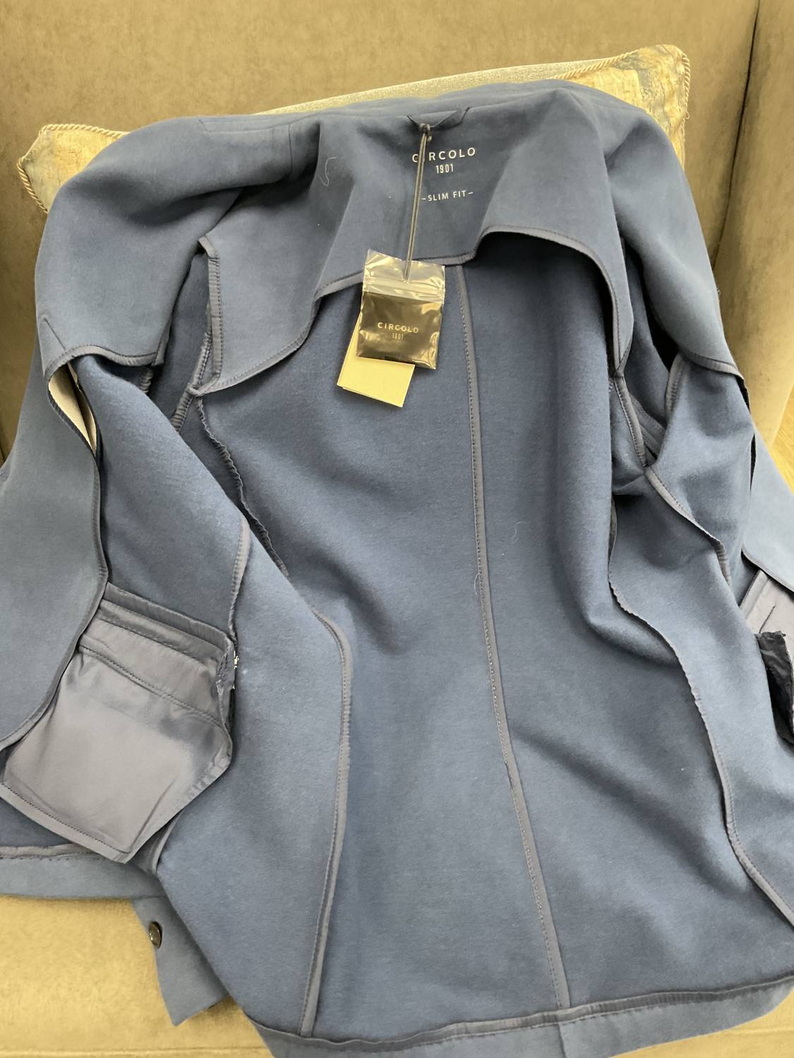 Circolo 1901 - LONG COTTON SLIM FIT JACKET