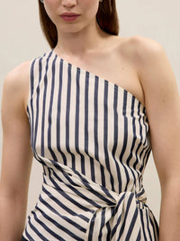 Rebecca Taylor - Isla One Shoulder Poplin Top