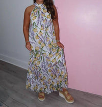 Umgee - Florence Floral Maxi Dress