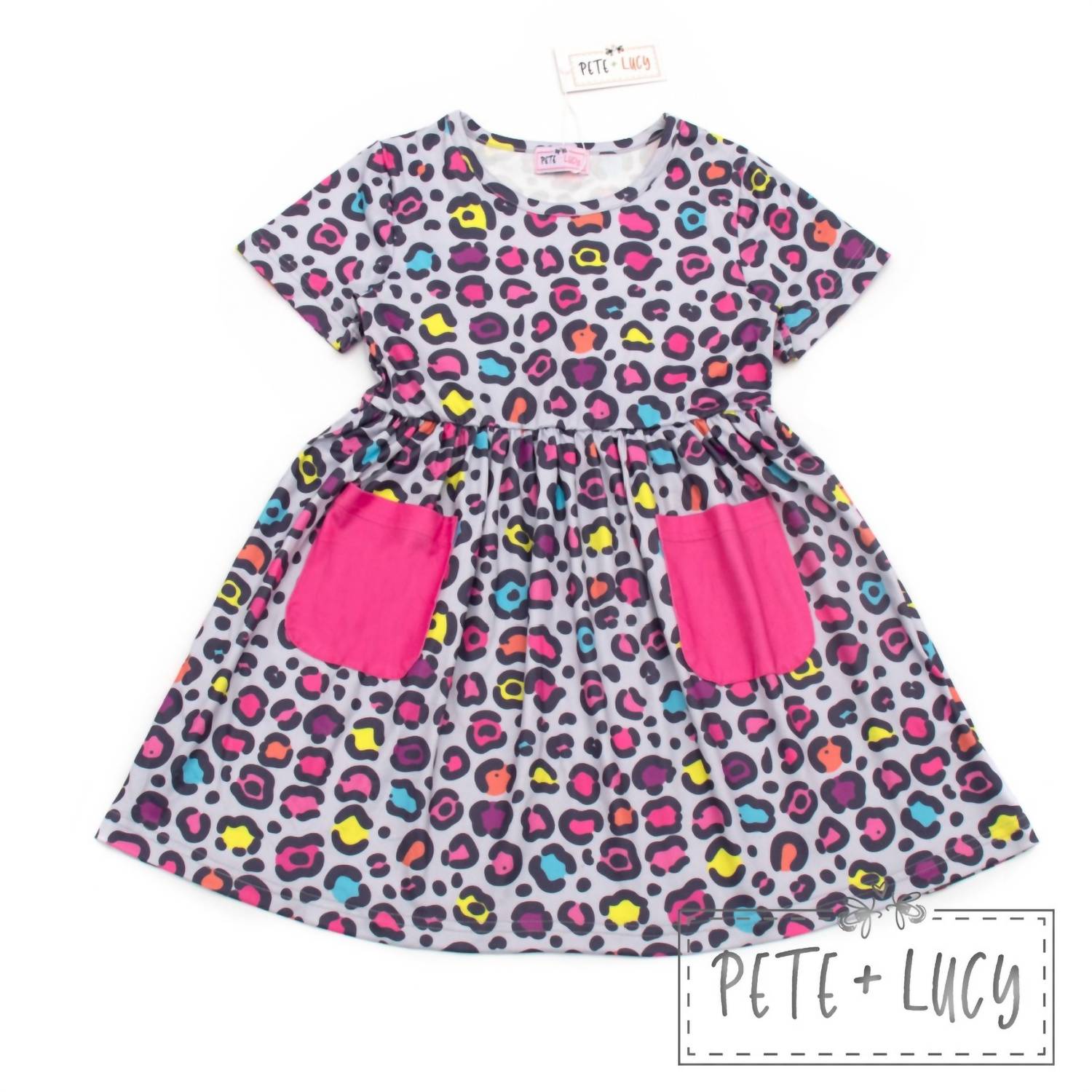 Girls' Short Sleeve Dress