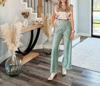 moodie Libby Pants in jade - women's pants - alternate view