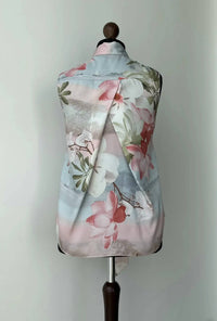 Ted Baker - Mint choc chip tie neck blouse