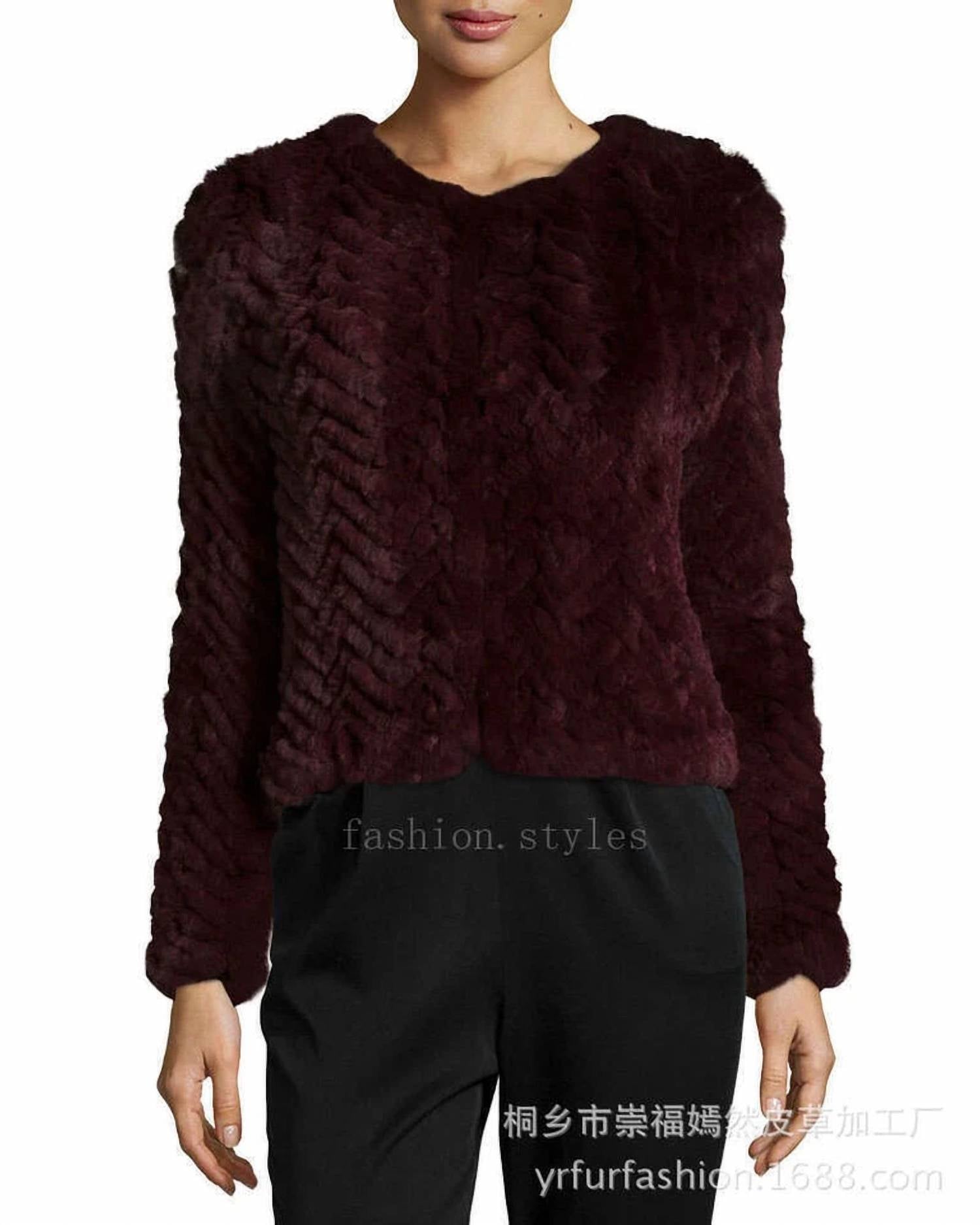 Europa - Rex Rabbit Fur Coat