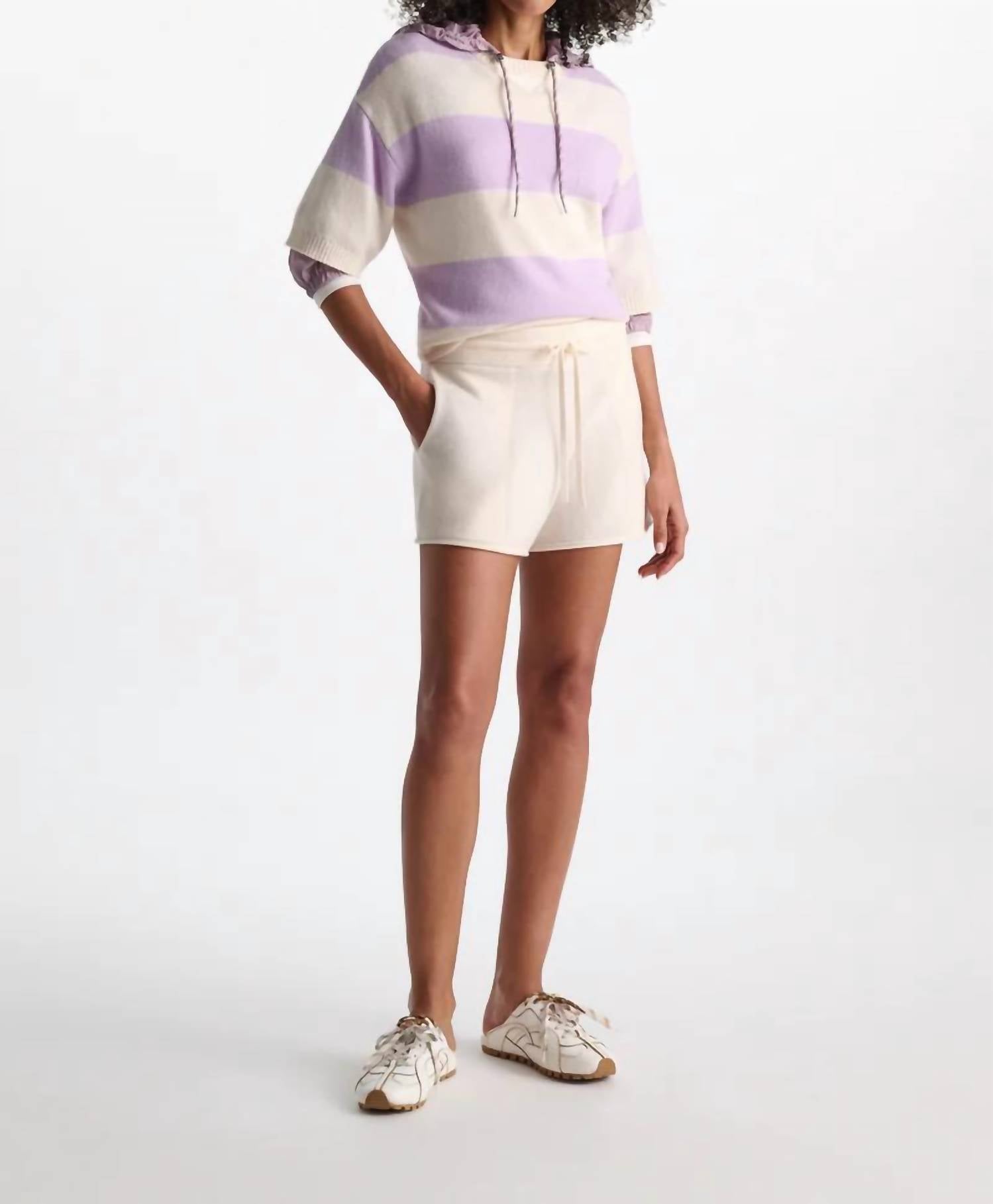Dorothee Schumacher - Merino-cashmere Striped Knit Top