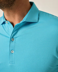Johnnie-O - Performance Jersey Polo - Lyndonn Stripe