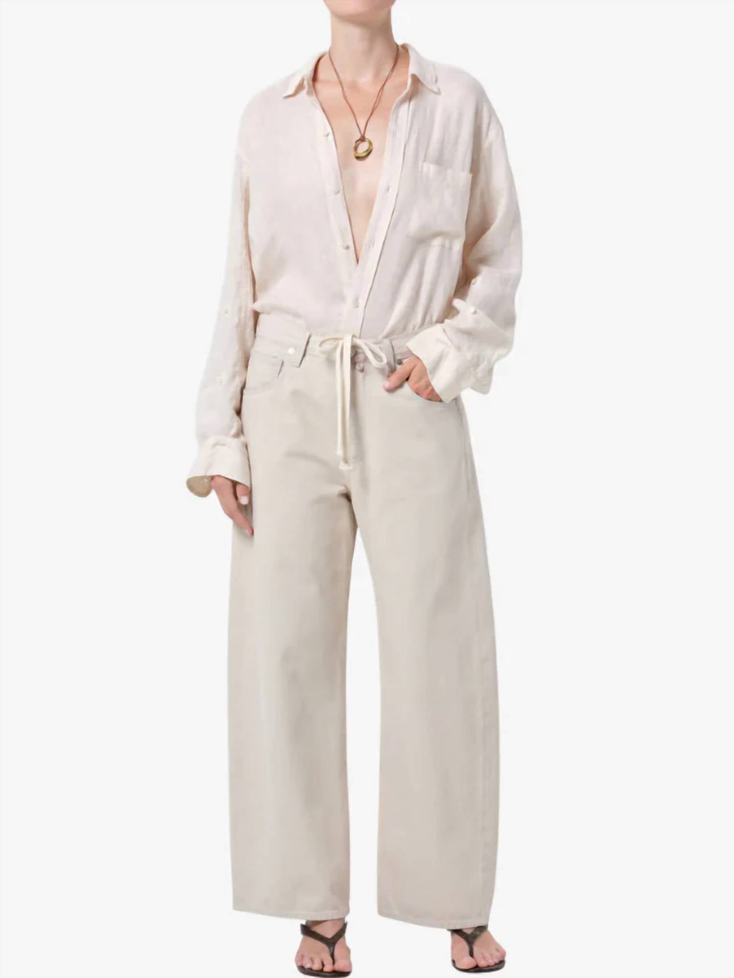 Citizens Of Humanity - Kayla Shrunken Button-down Shirt