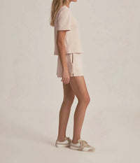 Favorite Daughter After Work Tee Top in rosewater - women's t-shirt - detail view
