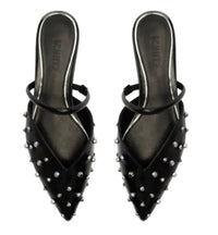 Schutz - Women's Gayle Studded Mule Flat