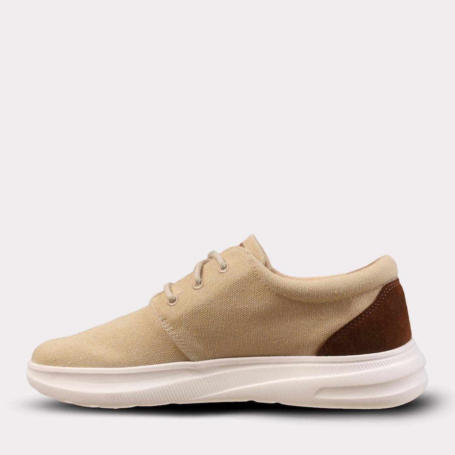 Mykos Men's Emerson Lace-up Travel Sneaker in taupe - men's sneaker - view 4