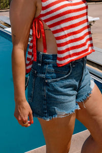 Free People - Now Or Never Denim Shorts